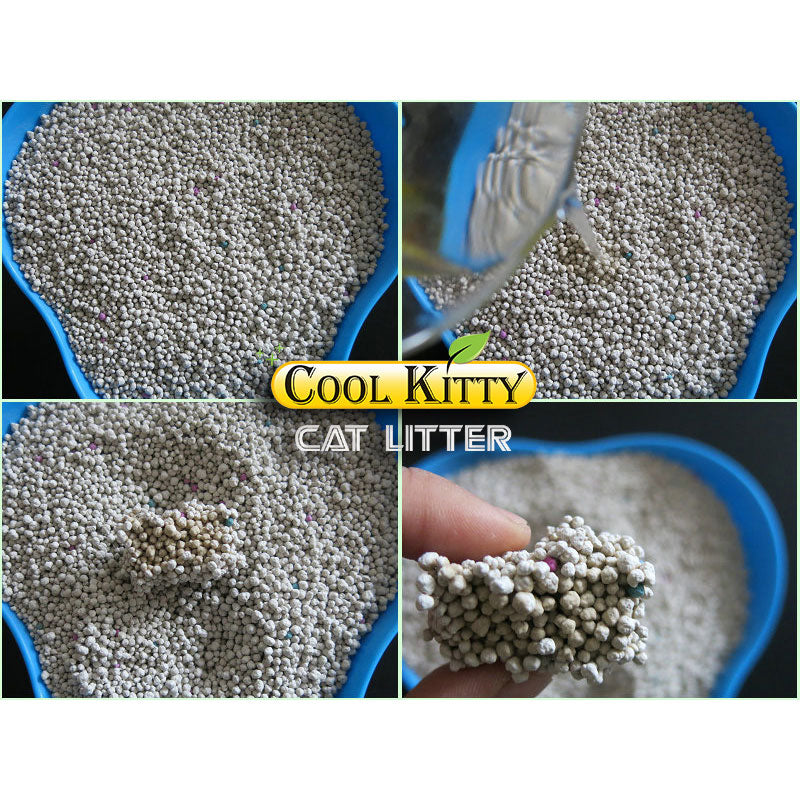 Non Scented Clumping Cat Litter 10L (Ball Shaped) - cool-kitty-cat-litter