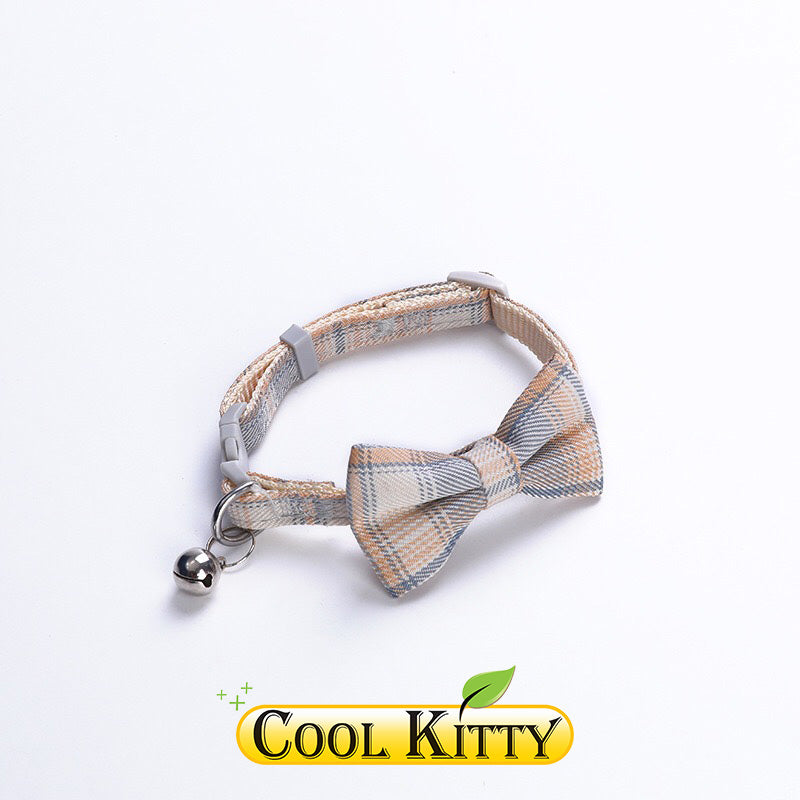 Cat Collar - Lattice Bow Tie