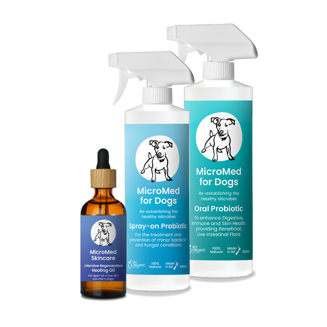 Micromed Total Care bundle for Dogs (save $34) – Cool Kitty Cat Litter
