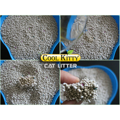 Lavender Scented Clumping Cat Litter 10L (Ball Shaped) - cool-kitty-cat-litter