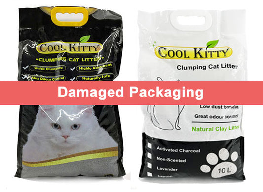 Damaged Packaging Clumping Cat Litter