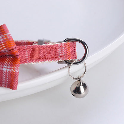 Cat Collar - Lattice Bow Tie
