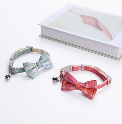 Cat Collar - Lattice Bow Tie