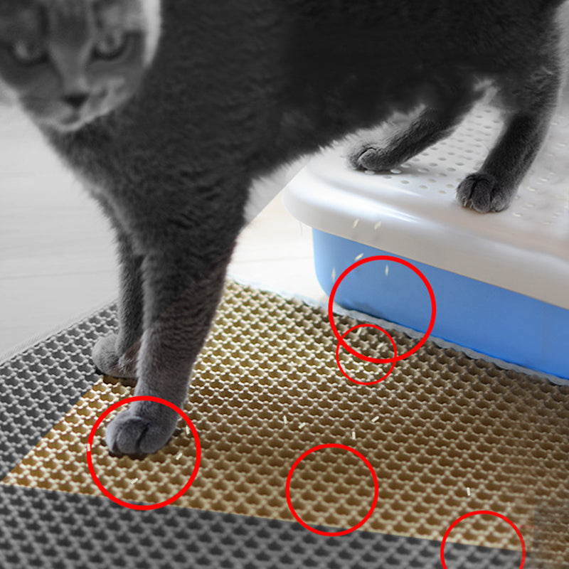 Amazingly cat litter outlet mat